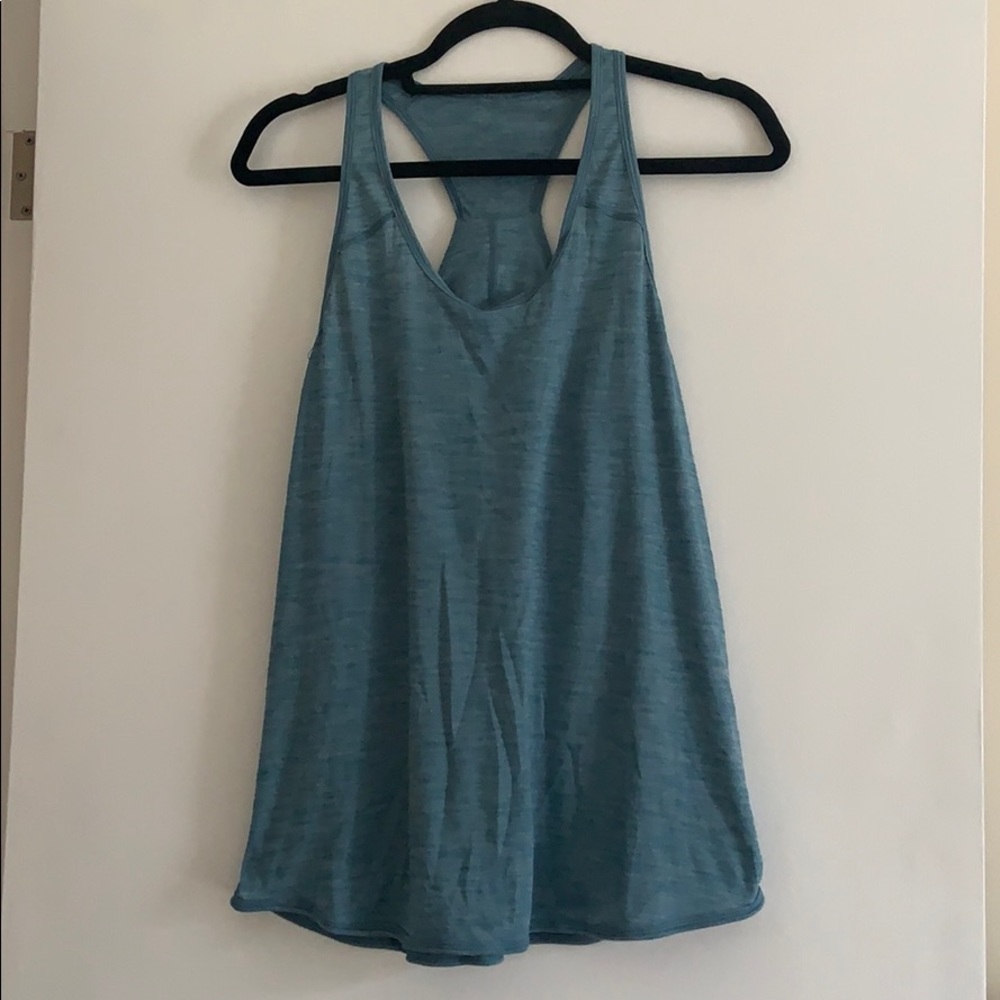Lululemon blue tank size 8